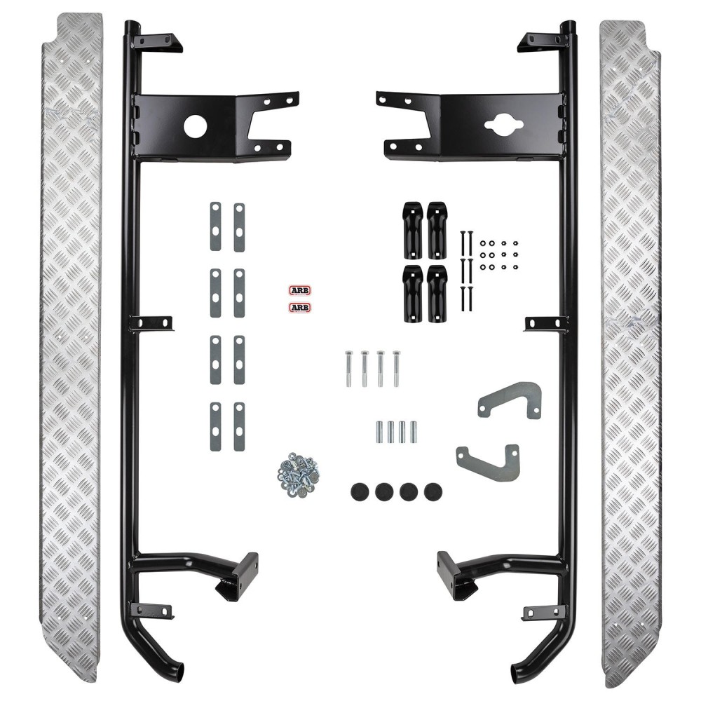 Barre latérale arrière ARB pour Hilux >97 – Protection robuste 4x4 Barre latérale arrière ARB pour Hilux >97 – Protection robuste 4x4